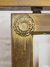 Load image into Gallery viewer, Neoclassical Brass Hall Tree Mirror, Coat Hanger and Console Table

