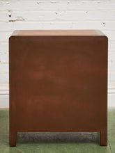 Load image into Gallery viewer, 3 Drawer Burl Style Nightstand
