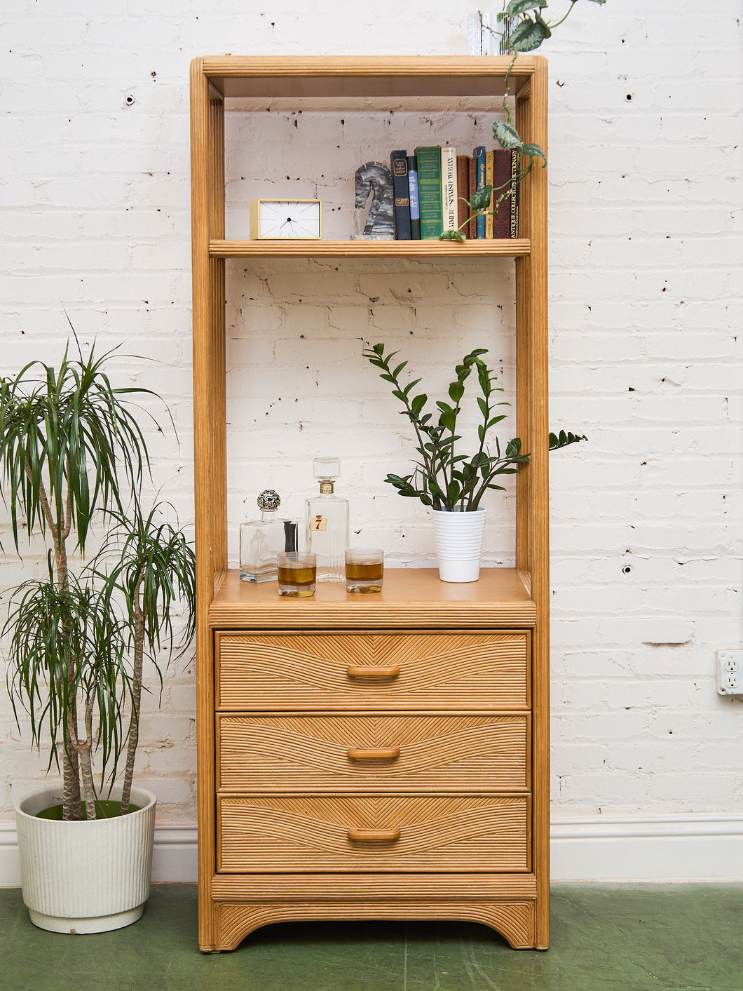 Reeded Vintage Shelf