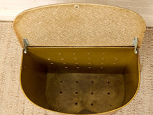 Load image into Gallery viewer, Vintage Atomic Age Clothes Hamper with Starburst Detail
