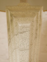 Load image into Gallery viewer, Sculptural Deco Revival Ceramic Lamp  Stone-Look Base
