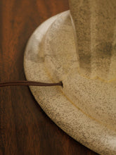 Load image into Gallery viewer, Sculptural Deco Revival Ceramic Lamp  Stone-Look Base
