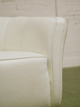 Load image into Gallery viewer, Leather Swivel Club Chairs
