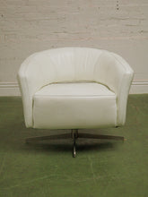 Load image into Gallery viewer, Leather Swivel Club Chairs
