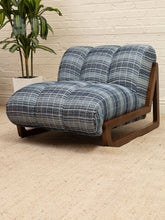 Load image into Gallery viewer, Calder Lounge Chair with sculpted wood base

