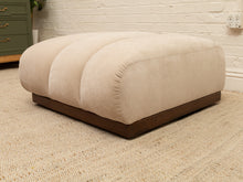 Load image into Gallery viewer, Margot Ottoman in Amici Sand
