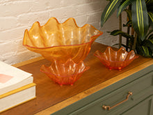 Load image into Gallery viewer, Orange Shell 3 piece snack set
