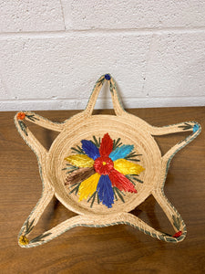 Vintage Star Shaped Basket