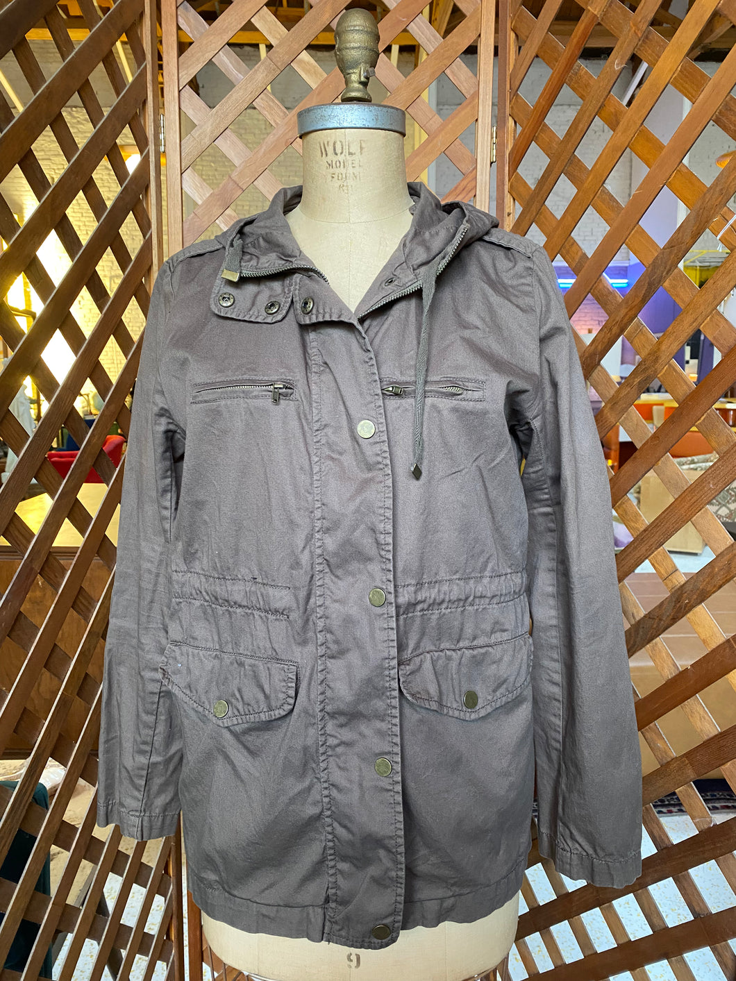 Army Green Light Jacket L Sunbeam Vintage