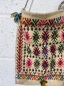 Vintage Woven Bag - As Found