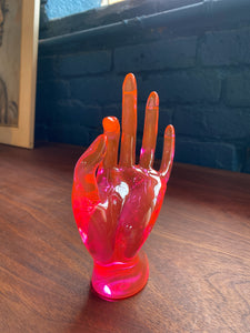Pink Lucite A-OK Hand