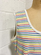 Load image into Gallery viewer, Vintage Rainbow Striped Tank - As Found
