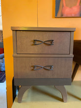 Load image into Gallery viewer, Vintage Lightwood Single Nightstand
