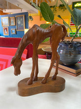 Load image into Gallery viewer, Vintage “Rocinante” Hand Carved Wooden Sculpture
