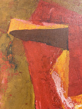Load image into Gallery viewer, Marino Marini’s “Composition in Red&quot; Print on Canvas
