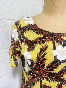 Yellow Hawaiian Dress (M)