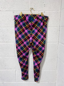 Torrid x Betsey Johnson Colorful Plaid Pants (3)