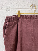 Load image into Gallery viewer, Vintage Plum Corduroy Project Pants - As Found (1X)
