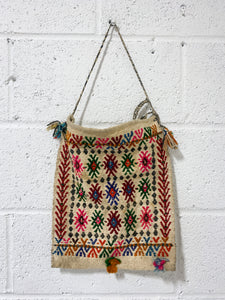 Vintage Woven Bag - As Found