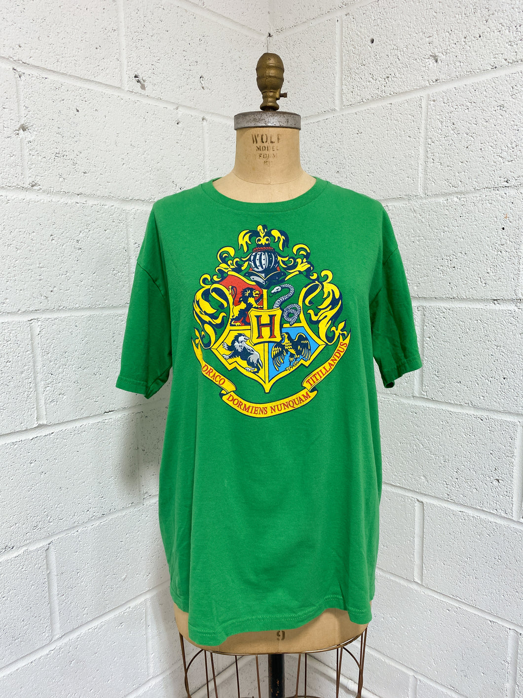 Harry Potter Wizarding World Green T-Shirt (L)