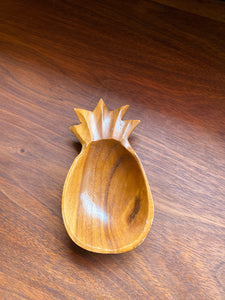 Vintage Wooden Pineapple Catchall