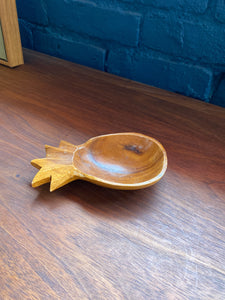 Vintage Wooden Pineapple Catchall