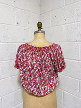 Load image into Gallery viewer, Summer Floral Blouse (L)
