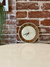 Load image into Gallery viewer, Vintage Lux Plugin Wall Clock
