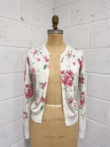 Pretty Floral Cardigan - As Found
