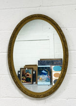 Load image into Gallery viewer, Vintage Ornate Oval Mirror
