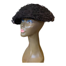 Load image into Gallery viewer, Vintage Black Hat with Lace
