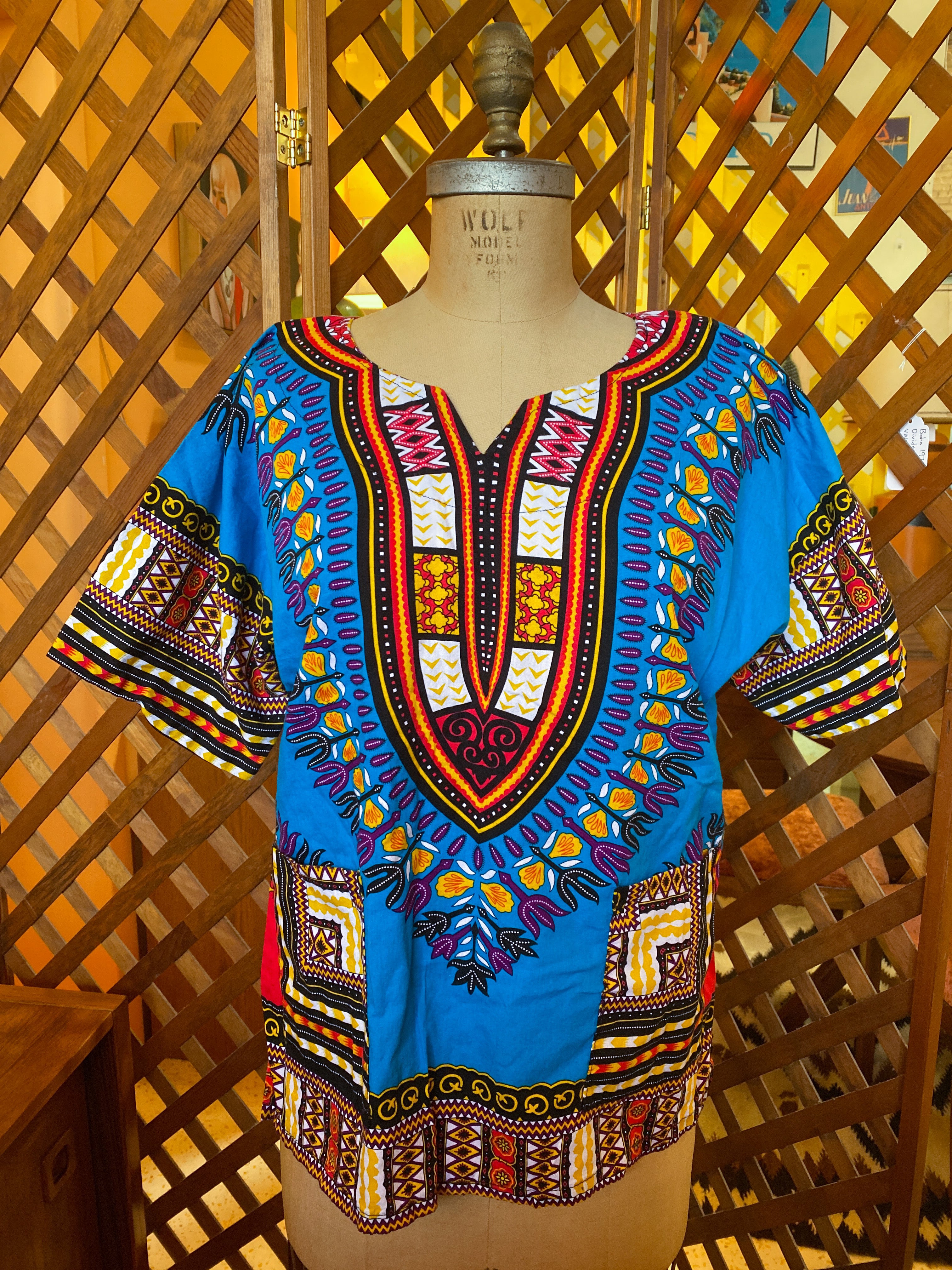 Colorful Dashiki (M) – Sunbeam Vintage