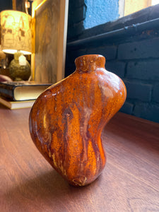 Vintage Sculptural Ceramic Art Vase