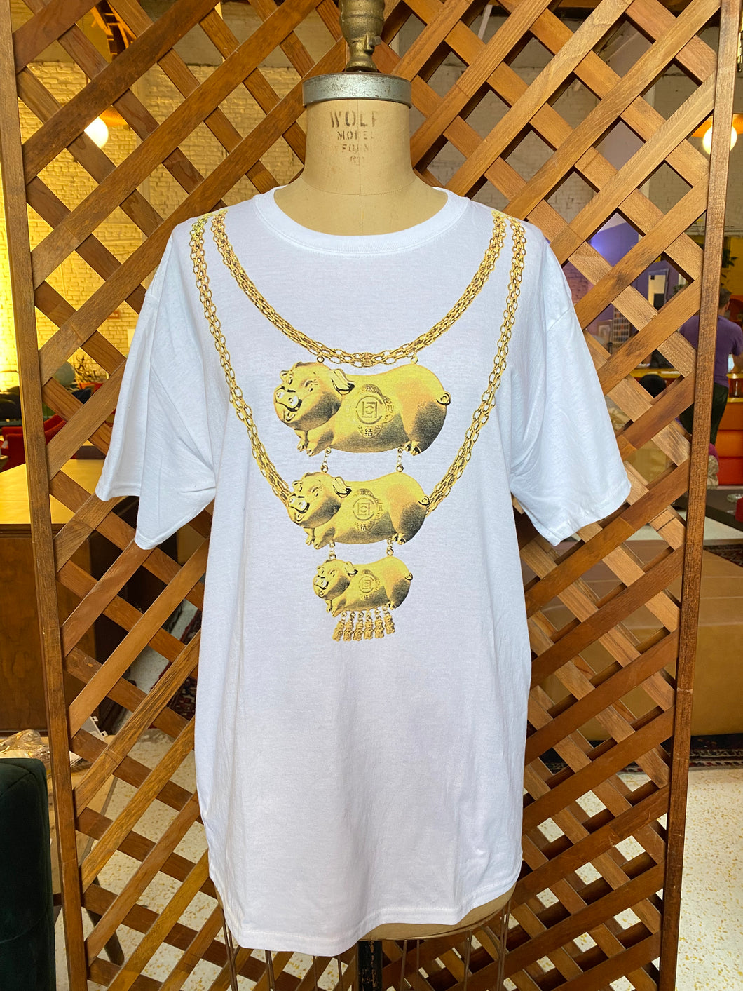 Champion “Gold Chain” T-Shirt (M)