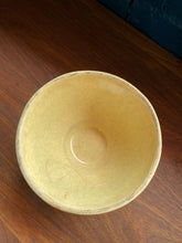 Load image into Gallery viewer, 1920’s Green and Cream Stoneware Serving Bowl -Made in the USA
