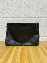 Load image into Gallery viewer, Vintage Soft Black Leather Handbag
