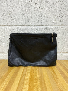 Vintage Soft Black Leather Handbag