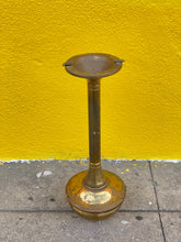 Load image into Gallery viewer, Vintage Brass Standing Ashtray
