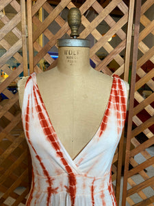 Comfy Tie-Dye Summer Dress (L)