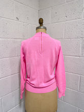Load image into Gallery viewer, Vintage Bubblegum Pink Sweater- As Found (L)
