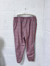 Load image into Gallery viewer, Burgundy Houndstooth Pants with Racing Stripe (16)
