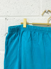 Load image into Gallery viewer, Vintage Soft Turquoise Shorts (18W)
