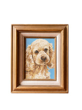 Load image into Gallery viewer, Vintage Painting of a White Dog
