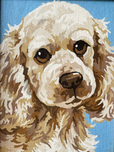 Load image into Gallery viewer, Vintage Painting of a White Dog
