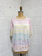 Load image into Gallery viewer, Vintage Paint Splatter Project Blouse - As Found
