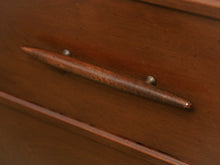 Load image into Gallery viewer, Walnut Highboy Dresser 8 drawer

