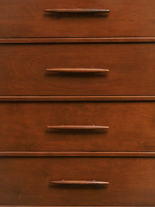 Walnut Highboy Dresser 8 drawer