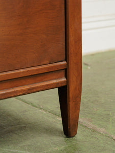 Walnut Highboy Dresser 8 drawer