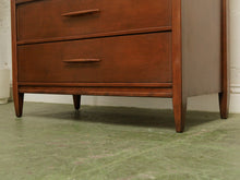 Load image into Gallery viewer, Walnut Highboy Dresser 8 drawer
