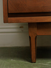 Load image into Gallery viewer, Four Drawer Walnut Dresser
